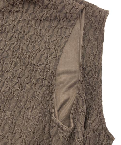 CELFORD（セルフォード）CELFORD (セルフォード) ジャカードカットソーセットアップ ブラウン サイズ:38の古着・服飾アイテム