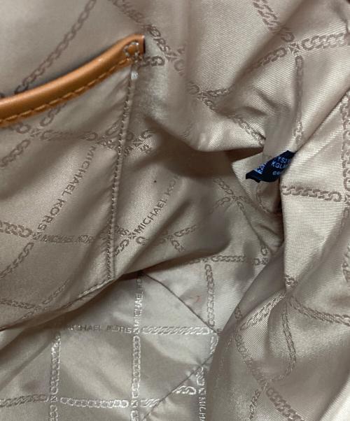 MICHAEL KORS（マイケルコース）MICHAEL KORS (マイケル・コース) MARILYN トートバッグ ブラウン×ベージュ サイズ:-の古着・服飾アイテム