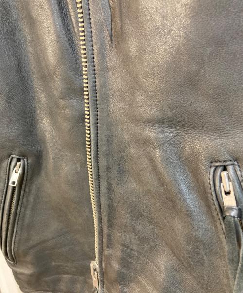 FREEDOM（フリーダム）freedom (フリーダム) レザージャケット ブラック サイズ:SIZE 34の古着・服飾アイテム