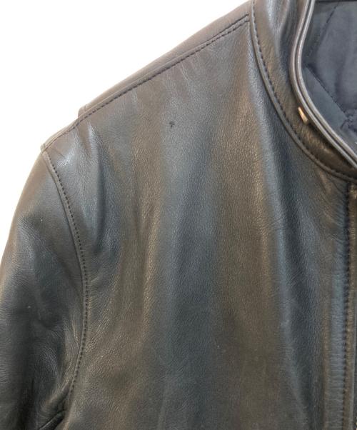 FREEDOM（フリーダム）freedom (フリーダム) レザージャケット ブラック サイズ:SIZE 34の古着・服飾アイテム