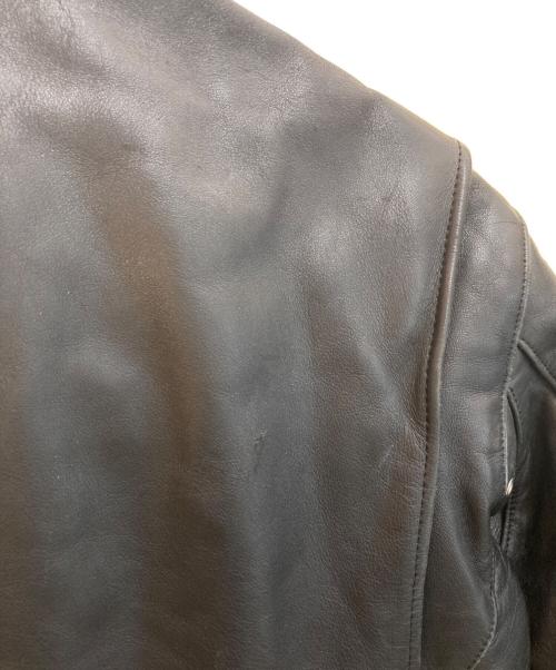 FREEDOM（フリーダム）freedom (フリーダム) レザージャケット ブラック サイズ:SIZE 34の古着・服飾アイテム