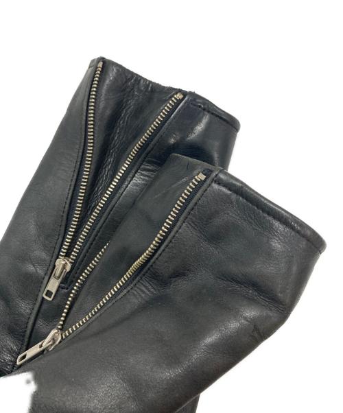 FREEDOM（フリーダム）freedom (フリーダム) レザージャケット ブラック サイズ:SIZE 34の古着・服飾アイテム