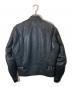 freedom (フリーダム) レザージャケット ブラック サイズ:SIZE 34：10000円