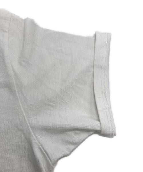 SUPREME（シュプリーム）Supreme (シュプリーム) Satin Appliqué S/S Top ホワイト サイズ:Lの古着・服飾アイテム