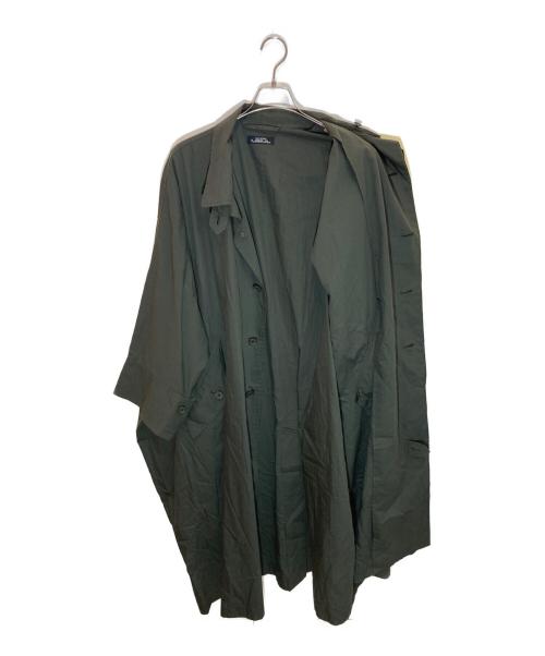ISSEY MIYAKE PERMANENTE（イッセイミヤケ ペルマネンテ）ISSEY MIYAKE PERMANENTE (イッセイミヤケ ペルマネンテ) イカコート カーキ サイズ:Ⅿの古着・服飾アイテム