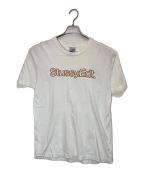 stussyステューシー）の古着「プリントTシャツ」｜ホワイト