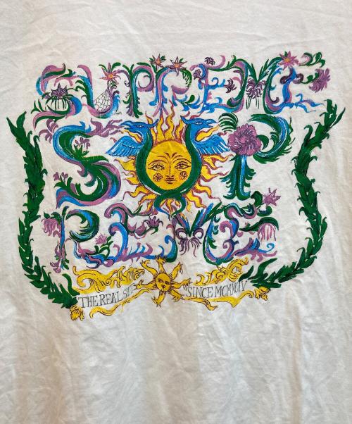SUPREME（シュプリーム）Supreme (シュプリーム) crest tee ホワイト サイズ:Lの古着・服飾アイテム