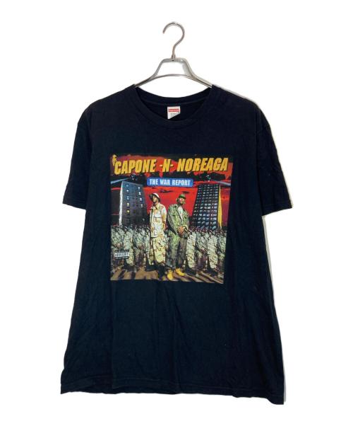 SUPREME（シュプリーム）Supreme (シュプリーム) capone n noreaga Tシャツ ブラック サイズ:XLの古着・服飾アイテム