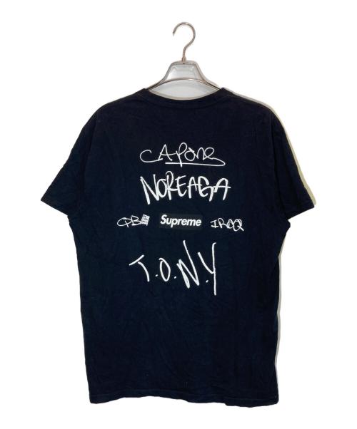 SUPREME（シュプリーム）Supreme (シュプリーム) capone n noreaga Tシャツ ブラック サイズ:XLの古着・服飾アイテム