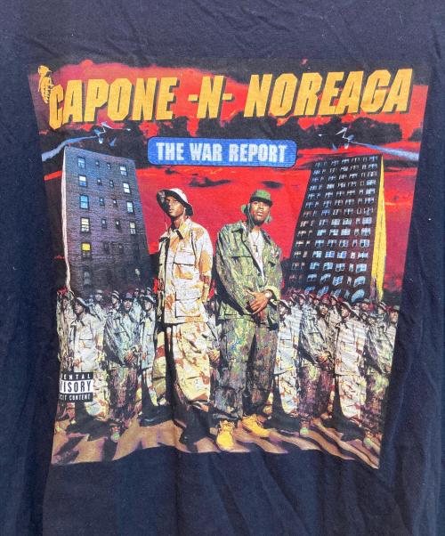 SUPREME（シュプリーム）Supreme (シュプリーム) capone n noreaga Tシャツ ブラック サイズ:XLの古着・服飾アイテム