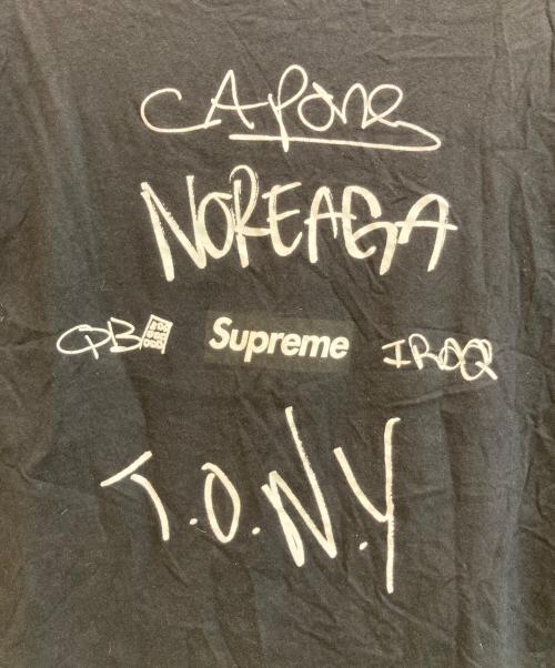 SUPREME（シュプリーム）Supreme (シュプリーム) capone n noreaga Tシャツ ブラック サイズ:XLの古着・服飾アイテム
