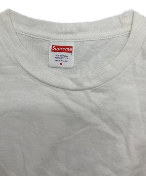 SUPREME（シュプリーム）Supreme (シュプリーム) middle finger to the world Tシャツ ホワイト サイズ:Sの古着・服飾アイテム