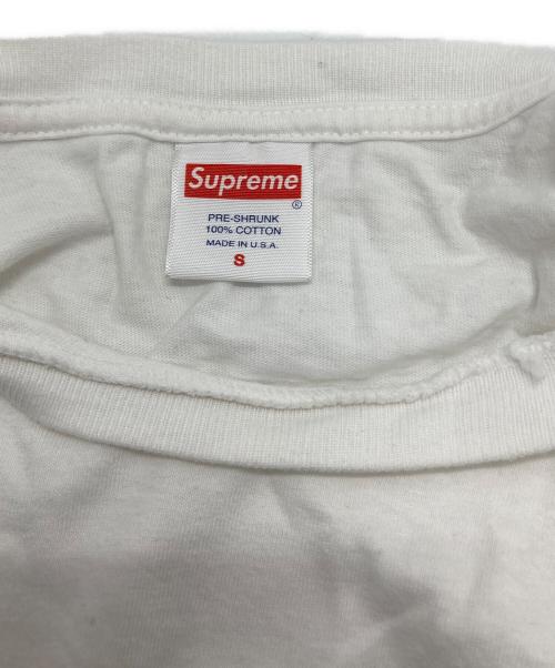 SUPREME（シュプリーム）Supreme (シュプリーム) middle finger to the world Tシャツ ホワイト サイズ:Sの古着・服飾アイテム