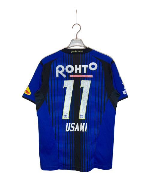 UMBRO（アンブロ）UMBRO (アンブロ) ゲームシャツ ブルー サイズ:SIZE M-Lの古着・服飾アイテム