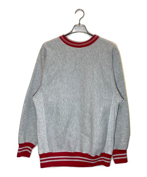Champion（チャンピオン）Champion (チャンピオン) ラインリブリバースウィーブスウェット グレー サイズ:Lの古着・服飾アイテム