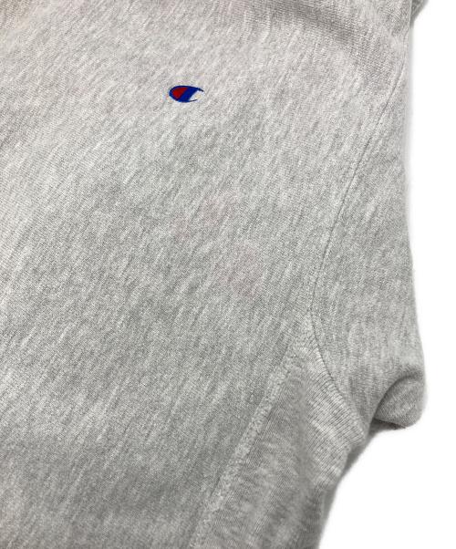 Champion（チャンピオン）Champion (チャンピオン) ラインリブリバースウィーブスウェット グレー サイズ:Lの古着・服飾アイテム