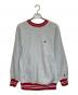 Champion（チャンピオン）の古着「ラインリブリバースウィーブスウェット」｜グレー