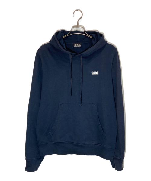 DIESEL（ディーゼル）DIESEL (ディーゼル) ロゴパーカー ネイビー サイズ:Ⅿの古着・服飾アイテム