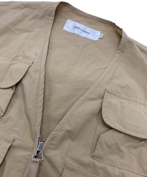 JOHN MASON SMITH（ジョンメイソンスミス）JOHN MASON SMITH (ジョンメイソンスミス) ハンティングベスト ベージュ サイズ:Mの古着・服飾アイテム