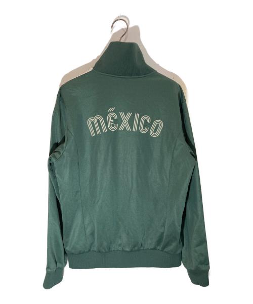 adidas（アディダス）adidas (アディダス) メキシコ ベッケンバウアー トラックトップ グリーン サイズ:XLの古着・服飾アイテム