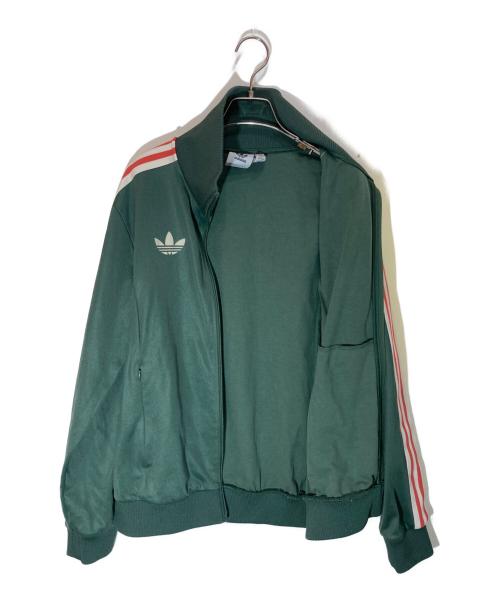 adidas（アディダス）adidas (アディダス) メキシコ ベッケンバウアー トラックトップ グリーン サイズ:XLの古着・服飾アイテム