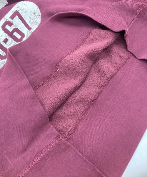 POLO RALPH LAUREN（ポロ・ラルフローレン）POLO RALPH LAUREN (ポロ・ラルフローレン) ヴィンテージ フィット フリース グラフィック スウェットシャツ ボルドー サイズ:Sの古着・服飾アイテム