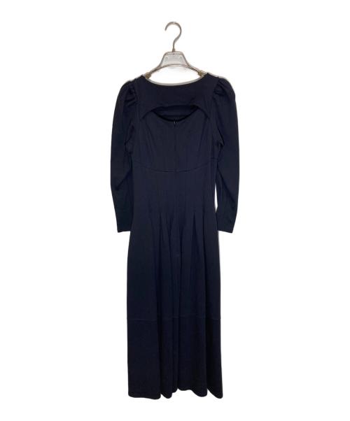 HER LIP TO（ハーリップトゥ）Her lip to (ハーリップトゥ) Marylebone Long Dress ネイビー サイズ:Ⅿの古着・服飾アイテム