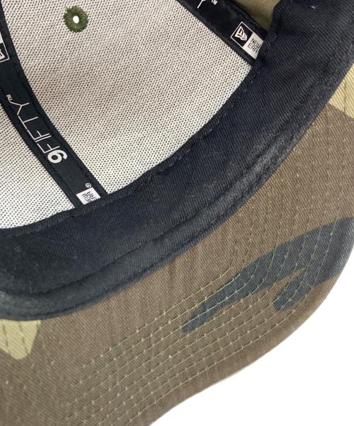 stussy（ステューシー）stussy (ステューシー) New Era (ニューエラ) カモフラロゴキャップ カーキの古着・服飾アイテム
