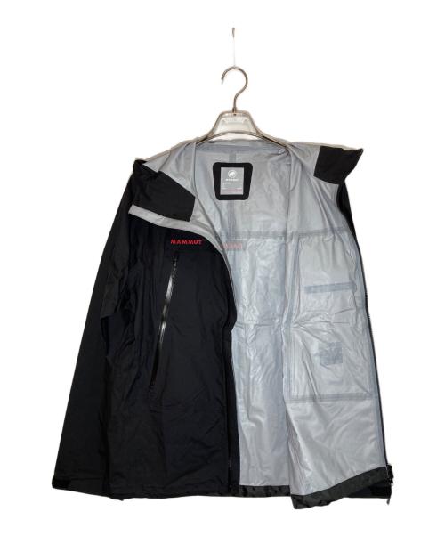 MAMMUT（マムート）MAMMUT (マムート) マサオ ライト 2 フーデッドジャケット ブラック サイズ:XLの古着・服飾アイテム