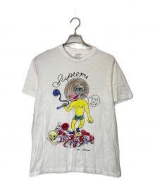 SUPREME（シュプリーム）の古着「プリントTシャツ」｜ホワイト