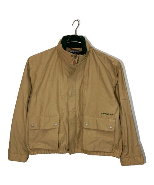 POLO SPORT（ポロスポーツ）POLO SPORT (ポロスポーツ) ジップアップジャケット ベージュ サイズ:Lの古着・服飾アイテム