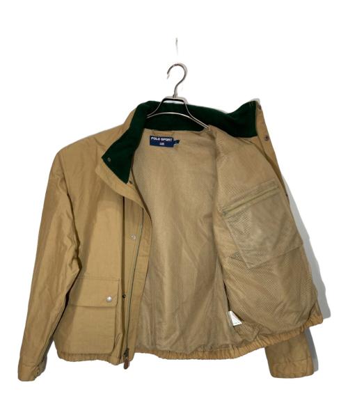 POLO SPORT（ポロスポーツ）POLO SPORT (ポロスポーツ) ジップアップジャケット ベージュ サイズ:Lの古着・服飾アイテム