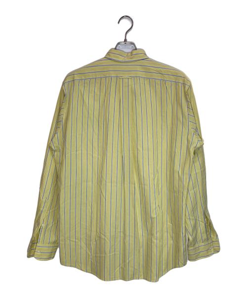 RALPH LAUREN（ラルフローレン）RALPH LAUREN (ラルフローレン) ストライプシャツ イエロー サイズ:Ⅿの古着・服飾アイテム