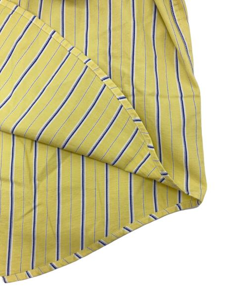 RALPH LAUREN（ラルフローレン）RALPH LAUREN (ラルフローレン) ストライプシャツ イエロー サイズ:Ⅿの古着・服飾アイテム