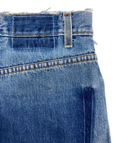 77circa（ナナナナサーカ）77circa (ナナナナサーカ) リメイクデニムパンツ インディゴ サイズ:-の古着・服飾アイテム