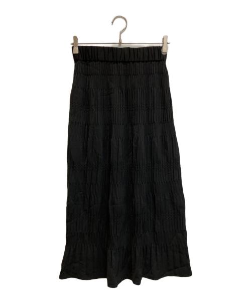 JOURNAL STANDARD（ジャーナルスタンダード）JOURNAL STANDARD (ジャーナルスタンダード) ミニプリーツシャーリングスカート ブラック サイズ:36の古着・服飾アイテム