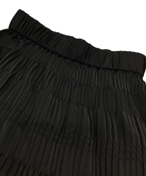JOURNAL STANDARD（ジャーナルスタンダード）JOURNAL STANDARD (ジャーナルスタンダード) ミニプリーツシャーリングスカート ブラック サイズ:36の古着・服飾アイテム