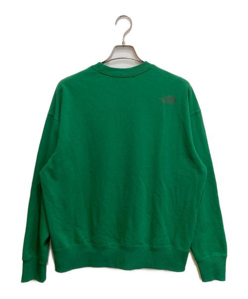 THE NORTH FACE（ザ ノース フェイス）THE NORTH FACE (ザ ノース フェイス) Flower Logo CREW グリーン サイズ:SIZE Lの古着・服飾アイテム
