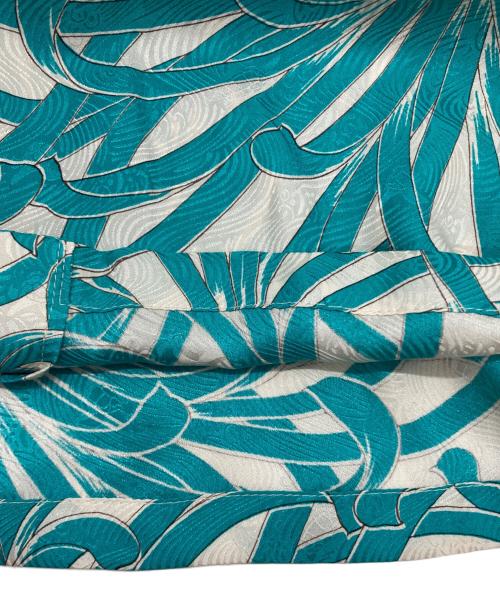 Pagong（パゴン）pagong (パゴン) 花柄アロハシャツ ブルー サイズ:Ⅿの古着・服飾アイテム