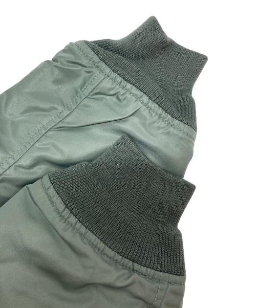 AVIREX（アヴィレックス）AVIREX (アヴィレックス) BEAUTY&YOUTH UNITED ARROWS (ビューティーアンドユースユナイテッドアローズ) 別注MA-1フライトジャケット オリーブ サイズ:Ⅿの古着・服飾アイテム