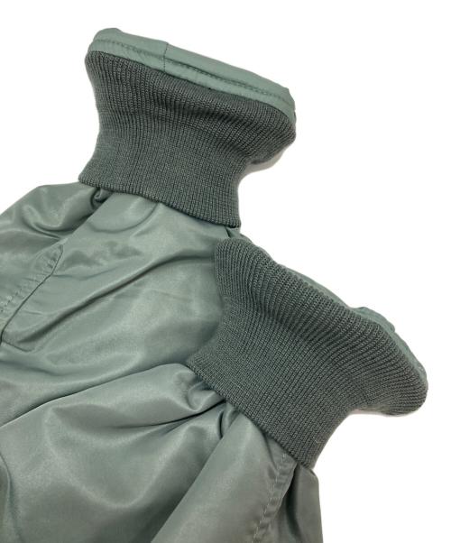 AVIREX（アヴィレックス）AVIREX (アヴィレックス) BEAUTY&YOUTH UNITED ARROWS (ビューティーアンドユースユナイテッドアローズ) 別注MA-1フライトジャケット オリーブ サイズ:Ⅿの古着・服飾アイテム