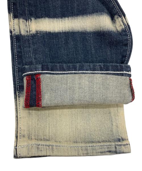 TETE HOMME（テット オム）TETE HOMME (テット オム) デニムパンツ ネイビー×ベージュ サイズ:Ⅿの古着・服飾アイテム