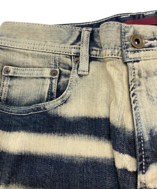 TETE HOMME（テット オム）TETE HOMME (テット オム) デニムパンツ ネイビー×ベージュ サイズ:Ⅿの古着・服飾アイテム