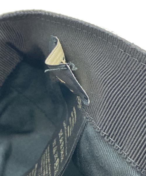 FENDI（フェンディ）FENDI (フェンディ) ロゴキャップ ブラックの古着・服飾アイテム