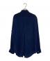 Acne (アクネ) シルクシャツ ネイビー サイズ:34：4500円