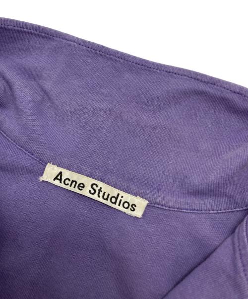 Acne studios（アクネ ストゥディオズ）ACNE STUDIOS (アクネ ストゥディオズ) S/S BOX カットシャツ パープル サイズ:XSの古着・服飾アイテム