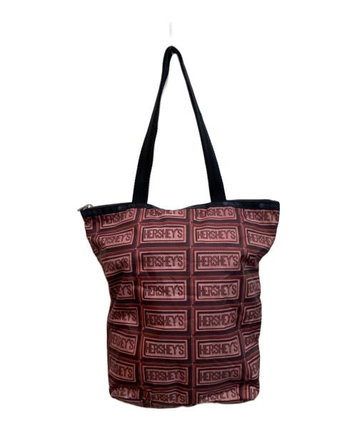 LeSportsac（レスポートサック）LeSportsac (レスポートサック) HERSHEY'S (ハーシーズ) チョコレート柄トートバッグ ブラウン サイズ:-の古着・服飾アイテム