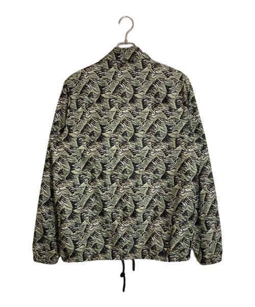 Acne studios（アクネ ストゥディオズ）ACNE STUDIOS (アクネ ストゥディオズ) 総柄コーチジャケット グリーン サイズ:48の古着・服飾アイテム