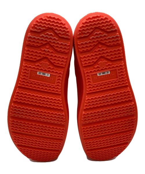 HUNTER（ハンター）HUNTER (ハンター) PLAY MOLDED BOOT レッド サイズ:SIZE UK7の古着・服飾アイテム