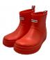 HUNTER（ハンター）の古着「PLAY MOLDED BOOT」｜レッド